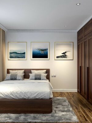 Thiết kế nội thất chung cư 100m2 hiện đại | Gỗ sồi Mỹ cao cấp - Ảnh 11