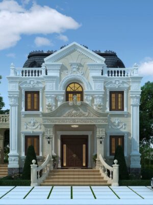 Thiết Kế Căn Biệt Thự Theo Phong Cách Tân Cổ Điển Tại Ninh Bình