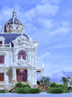 thiet ke biet thự lâu đài hà trung thanh hóa