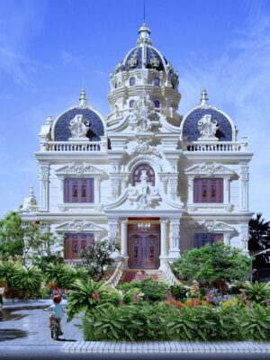 Thiết Kế Biệt Thự Lâu Đài Tại Hà Trung, Thanh Hóa