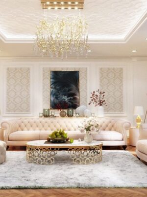 Thiết Kế Nội Thất Căn Hộ Khách Sạn Tân Cổ Điển - Ảnh 4