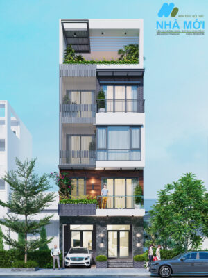 Thiết Kế Nhà Phố 5 Tầng Đẹp - Ảnh 3