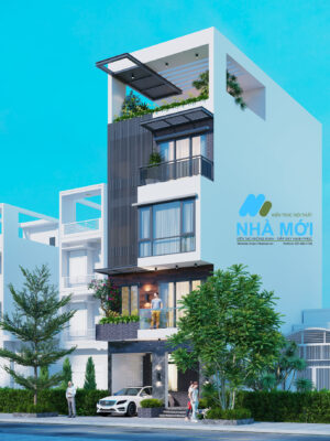 Thiết Kế Nhà Phố 5 Tầng Đẹp - Ảnh 4