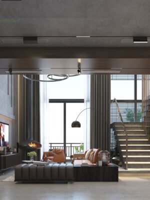 Dự Án Thiết Kế Nội Thất Căn Duplex Nhà Anh Quân - Ảnh 20