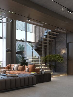 Dự Án Thiết Kế Nội Thất Căn Duplex Nhà Anh Quân - Ảnh 21
