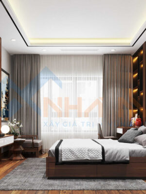 Thiết Kế Nội Thất Văn Phòng Kết Hợp Nhà Ở Anh Nam Trung Kính Cầu Giấy - Ảnh 4