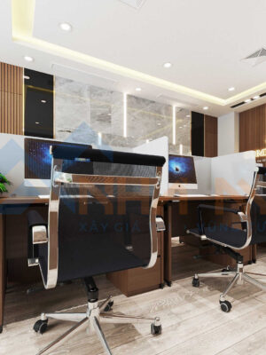 Thiết Kế Nội Thất Văn Phòng Kết Hợp Nhà Ở Anh Nam Trung Kính Cầu Giấy - Ảnh 11