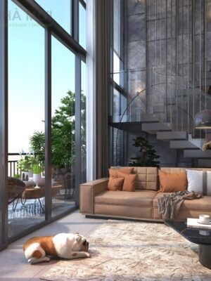 Dự Án Thiết Kế Nội Thất Căn Duplex Nhà Anh Quân - Ảnh 4