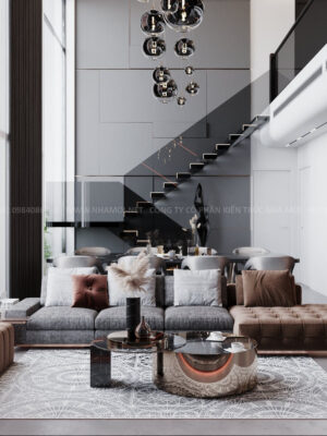 Thiết Kế Nội Thất Căn Hộ Duplex