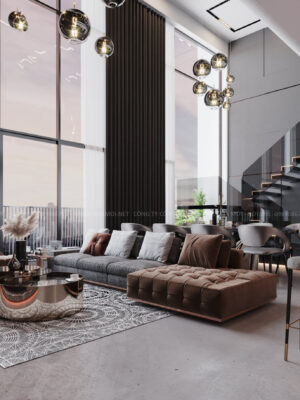 Thiết Kế Nội Thất Căn Hộ Duplex - Ảnh 5