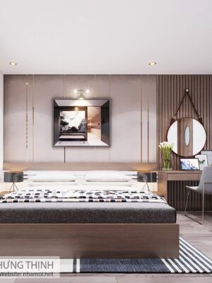 Thiết Kế Nội Thất Căn Hộ Hồng Hà Eco City - Ảnh 12