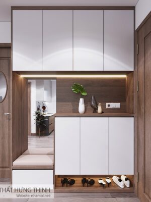 Thiết Kế Nội Thất Căn Hộ Hồng Hà Eco City - Ảnh 5