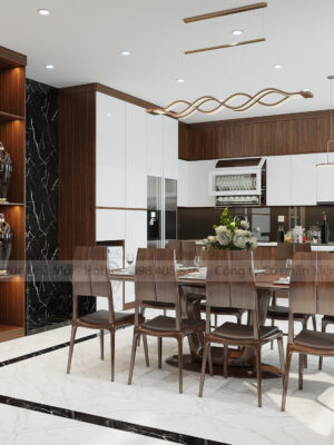 Thiết Kế Nội Thất Nhà Liền Kề Bình Minh - Ảnh 12