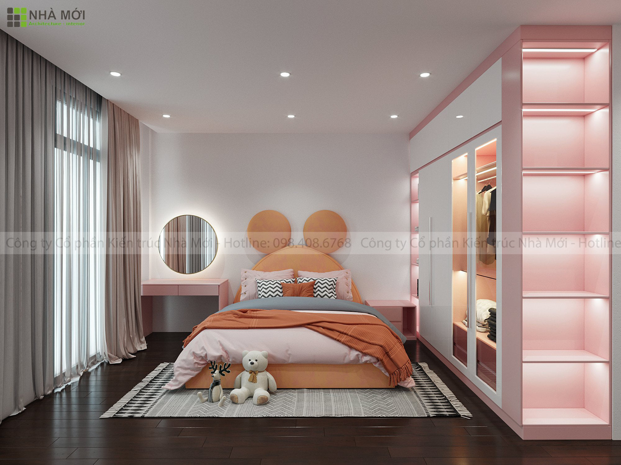 Thiết Kế Nội Thất Nhà Liền Kề Bình Minh - Ảnh 10