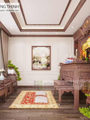 Mẫu Thiết Kế Nội Thất Phòng Thờ - Ảnh 10