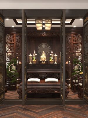 Mẫu Thiết Kế Nội Thất Phòng Thờ - Ảnh 6