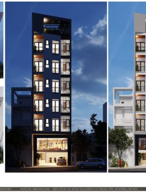Thiết Kế Nhà Văn Phòng Hiện Đại