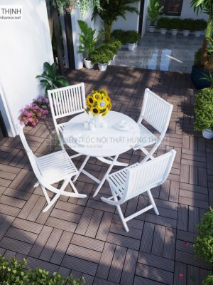 Thiết Kế Tiểu Cảnh Tầng Mái - Ảnh 3