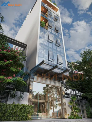 Alternative view of Mẫu Nhà Ở Kết Hợp Kinh Doanh 4.8m x 15.8m 6 tầng