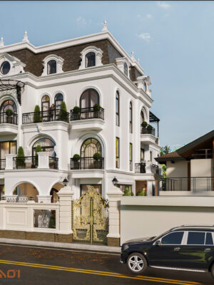 Villa Bảo Yến - Biệt thự 4 tầng 2 mặt tiền 200m2 Đông Anh - Hà Nội - Ảnh 3