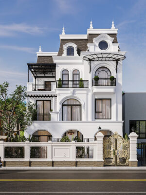 Villa Bảo Yến - Biệt thự 4 tầng 2 mặt tiền 200m2 Đông Anh - Hà Nội - Ảnh 6