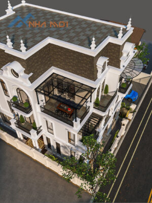 Villa Bảo Yến - Biệt thự 4 tầng 2 mặt tiền 200m2 Đông Anh - Hà Nội - Ảnh 7