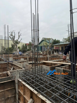 Biệt thự 2 tầng mái ngói truyền thống cách điệu - Anh Đức Vĩnh Phúc - Ảnh 21
