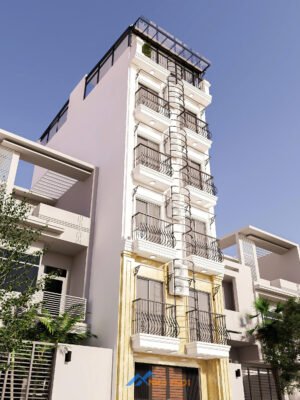 Nhà ở kết hợp kinh doanh 52m² 5 tầng tại Kim Ngưu | Thiết kế & xây trọn gói