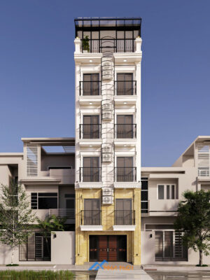 Alternative view of Nhà ở kết hợp kinh doanh 52m² 5 tầng tại Kim Ngưu | Thiết kế & xây trọn gói