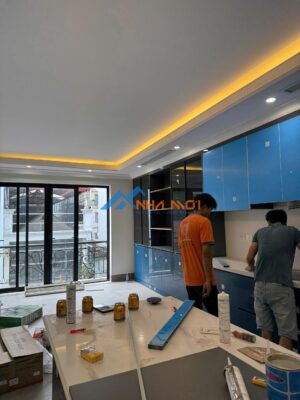 Thiết kế nhà phố 5 tầng 1 tum hiện đại tại Hồng Hà, Ba Đình, Hà Nội - Ảnh 14